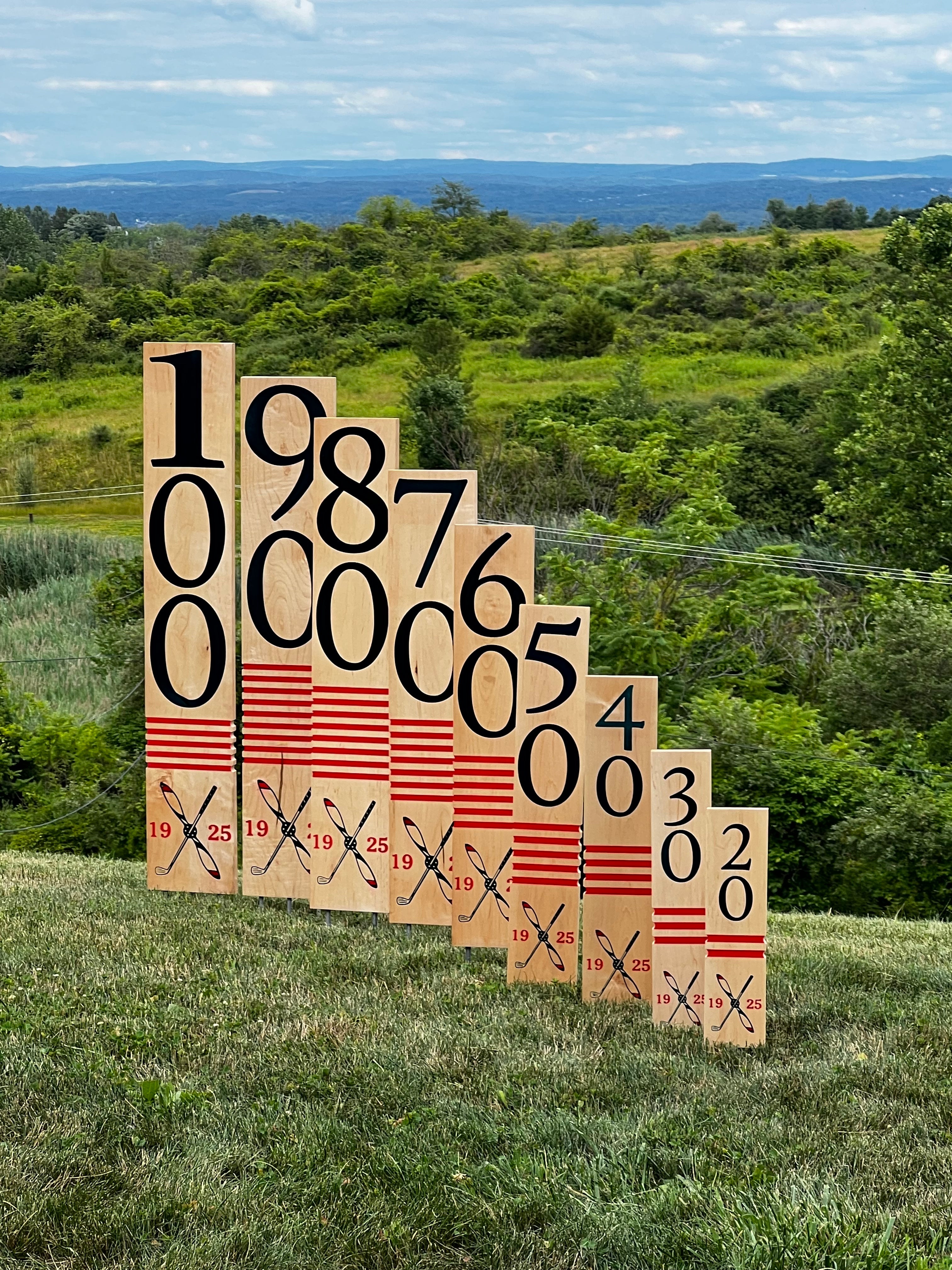 Yardage Markers – Scratch Sign Co.