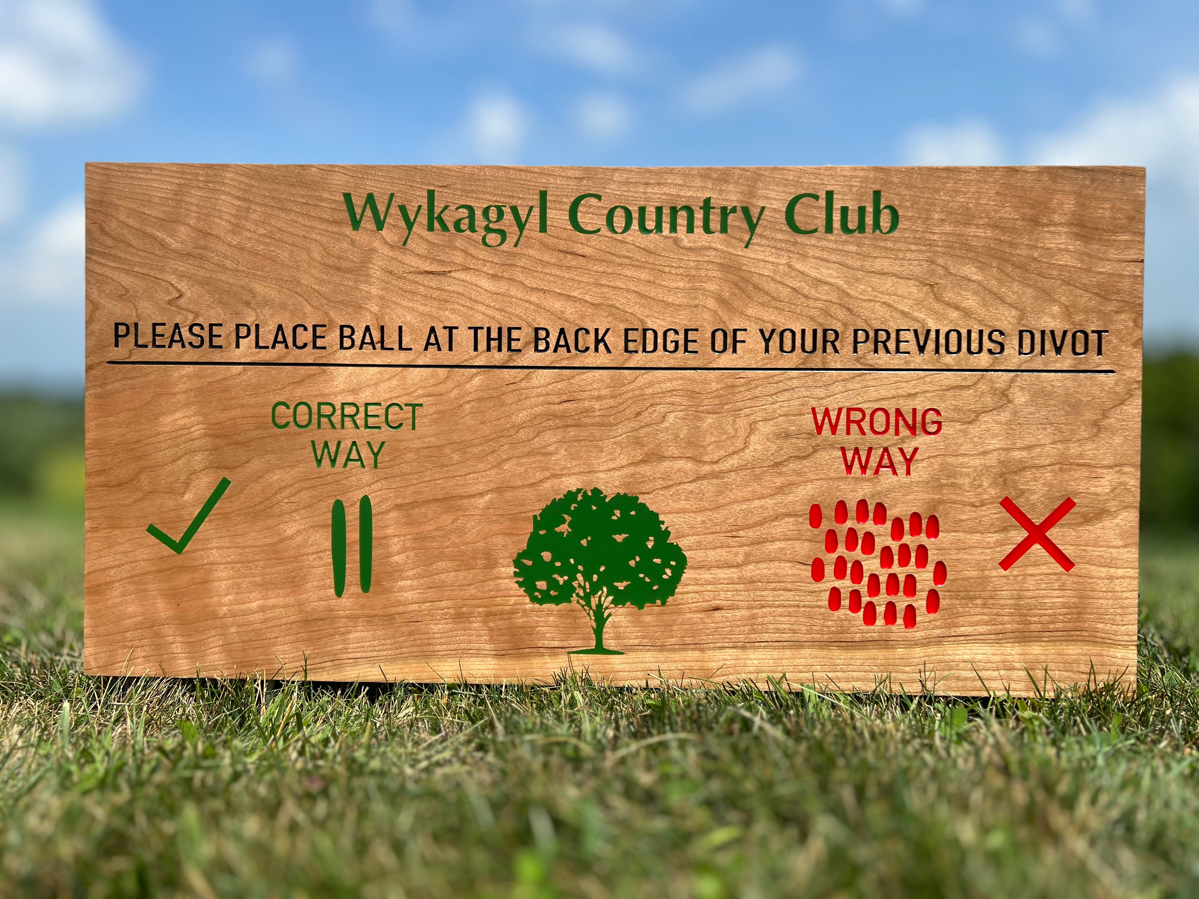 Back Scratch Sign Custom Course Builds – Scratch Sign Co.